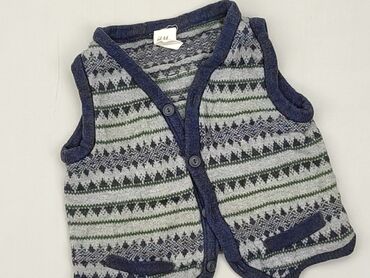 hm czapki zimowe: Vest, H&M, 9-12 months, condition - Good