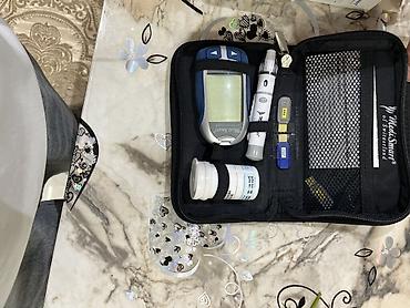 biostat plus: MediSmart Sapphire qan şəkəri ölçmə cihazı dəsti Xüsusiyyətlər: - — 1