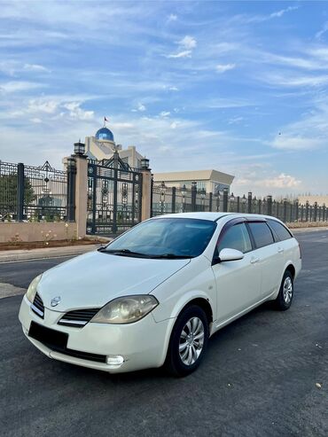 nissan автосалон: Nissan Primera: 2002 г., 2 л, Вариатор, Бензин, Универсал