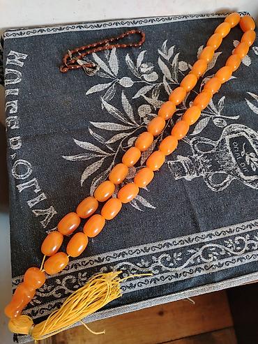 sacaq: Kehraba təsbeh – iri daşlı, xüsusi hazırlanma. - Material: sixma — 7