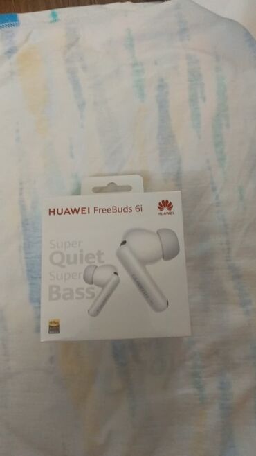 Qulaqcıqlar: Simsiz (Bluetooth) Qulaqcıqlar, Huawei, rəng - Ağ
