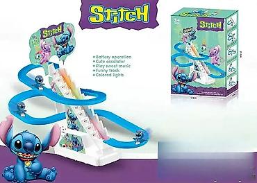 deda mraz na naduvavanje cena: Stitch veseli muzički i svetleći tobogan. stitch veseli muzički i — 1