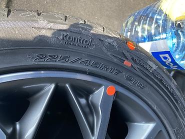 hyundai r17 disk: Yeni Disk təkər Hyundai 225 / 45 / R 17, 5 Boltlu — 4