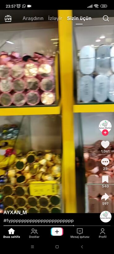 Hədiyyə bağlamaları: Hədiyyə paketi, rəng - Qızılı — 8