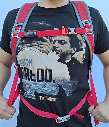 Sportske torbe i rančevi: Planinarski ranac Senterlan Levin 25 – crveni - Zapremina: 25 l — 7