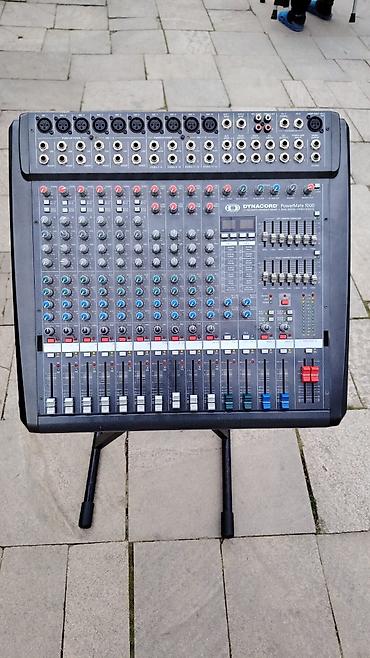 qızıl pullar: Dynacord PowerMate 1000 mikser və mikrofon-seti Peşəkar səhnə və — 1