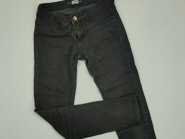 czarne jeansowe spódnice: Jeansy, Pull and Bear, S, stan - Dobry