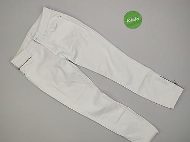 low waist: Spodnie materiałowe damskie, rozmiar S — 2