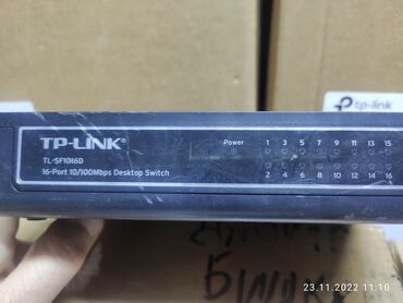 коммутаторы tp link: TP Link TL-SF1016D Не управляемый коммутатор 16 портов 100 Мбит