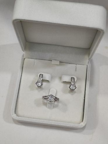 Серебряные наборы украшений: Серебряный Набор Классика Серебро 925 пробы Качество отличное — 6