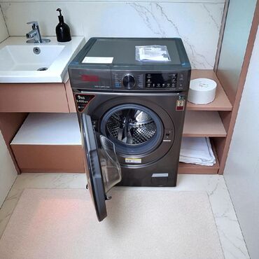 Paltaryuyan maşınlar: Ön yükləməli paltaryuyan maşın – 9 kq, 1400 rpm, A+++ 📍7 kq 💸650 azn — 9