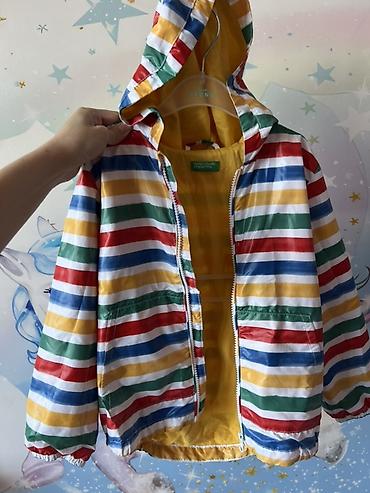Детская одежда и обувь: Куртка, Унисекс, 6 - 7 лет, Benetton — 2
