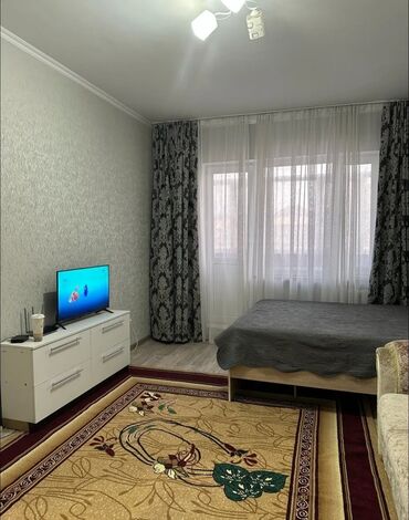 квартира в лазурном: 1 комната, Агентство недвижимости, Без подселения, С мебелью полностью