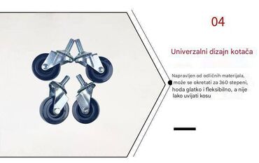 Kancelarijski fiokari: Frizerska kolica s alatima – profesionalni organizator - — 2