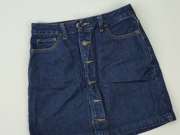 sukienki niebieska w kwiaty: Women`s skirt, Hollister, S (EU 36)