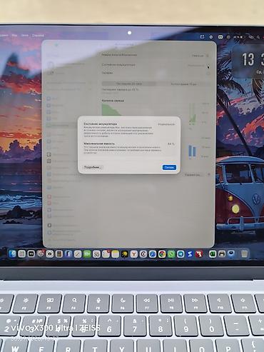 Ноутбуки Apple (MacBook): Для программирования, Б/у, Apple M2, ОЗУ, RAM: 8 ГБ — 5