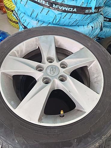 işləmiş təkər: İşlənmiş Disk təkər Hyundai 205 / 60 / R 16, 5 Boltlu — 2
