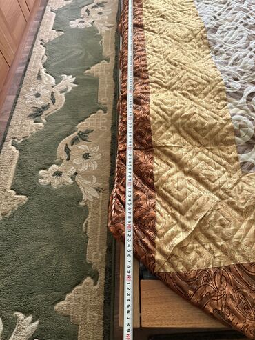 Двуспальные кровати: Двуспальная кровать, Б/у, С матрасом, длина - 232 см — 4