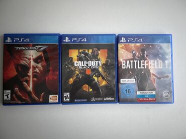 куплю playstation 4: Tekken7-продан
Call of duty black ops 4-1000
Battlefield 1-1000