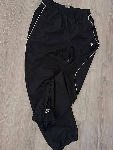 Брюки: Спортивные Мужские брюки, Nike, M, цвет - Черный — 5
