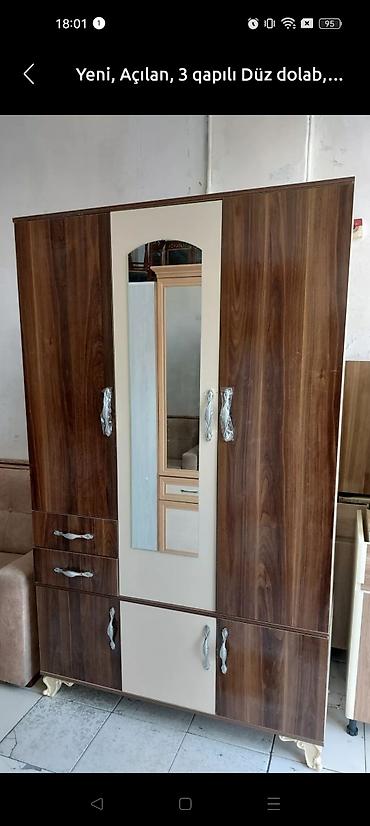 Sifarişlə dolablar: Düz dolab, Dəhliz üçün, Qarderob, Açılan, Quraşdırıla bilən, 3 qapılı — 19