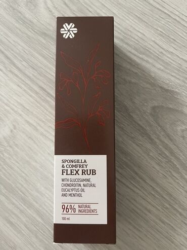 Tibbi geyim: Məhsul: Spongilla & Comfrey Flex Rub – 100 ml Təsvir: - Tərkib