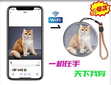 мини вайфай камера: ﻿Портативный Wi-Fi шар для фото в реальном времени — 3