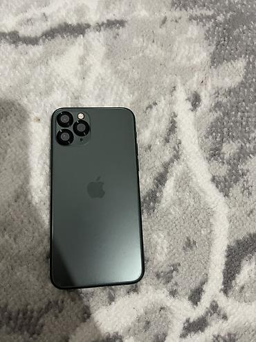 IPhone 11 Pro (Midnight Green) - Корпус: стекло/сталь, цвет Midnight at lalafo.kg IPhone 11 Pro (Midnight Green) - Корпус: стекло/сталь, цвет Midnight