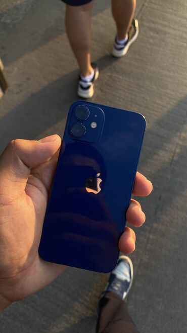 поко х4 про цена ош: IPhone 12 mini, Жаңы, 128 ГБ, Pacific Blue, Заряддоочу түзүлүш, Коргоочу айнек, Каптама, Бөлүп төлөө менен, 80 %