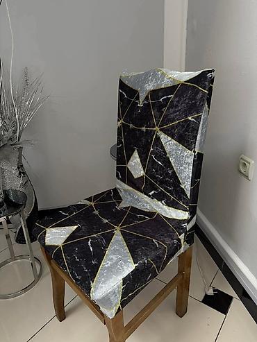 Ostali proizvodi za kuću: Univerzalne navlake za stolice set 6 komada 2400 dinara 📩 — 6