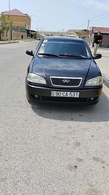 Chery: Chery Amulet (A15) sedan - Kuzov: 4 qapılı sedan, qara rəng - — 3