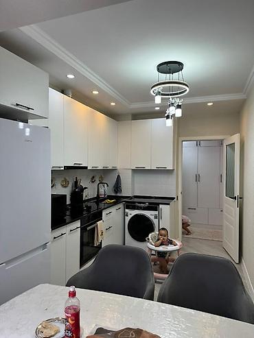 56: 2 комнаты, 56 м², Тунгуч мкр Элитка, 10 этаж, Евроремонт — 4