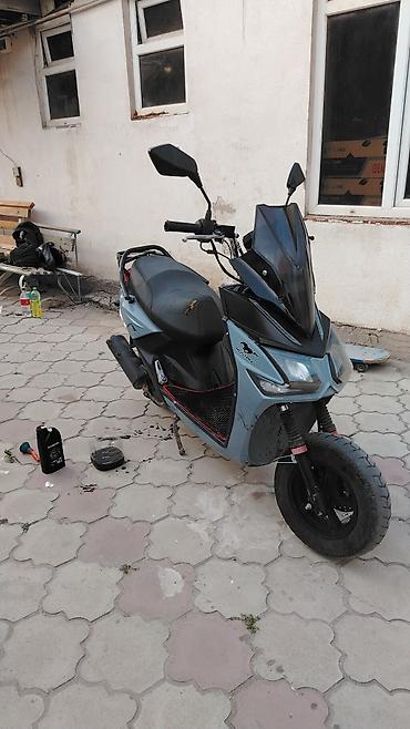скутер мустанг: Скутер Mustang 50/125 (серо‑черный) Описание: - Городской скутер с — 1