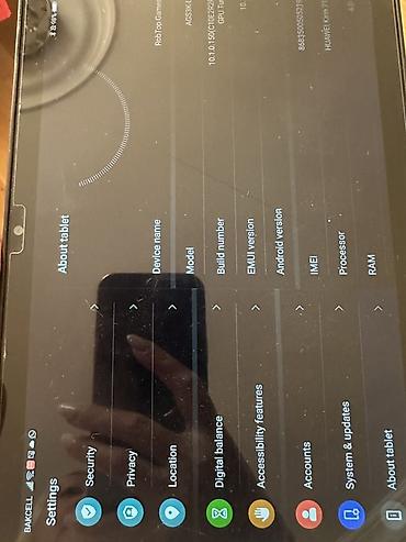 Digər planşetlər: Huawei MatePad T 10s planşet Texniki xüsusiyyətlər: - Ekran: 10.1 — 4