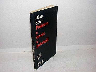 second hand: Predstave o čoveku u psihologiji džon šoter 1978 nolit mek povez — 1