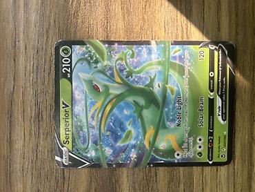 007 first light: Məhsul: Original Pokémon TCG, Silver Tempest, Serperior V 007/195 — 1