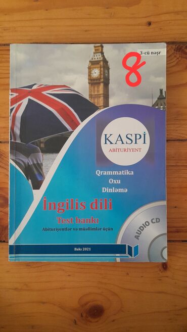 kaspi azerbaycan dili test banki pdf: İngilis dili Testlər 11-ci sinif, Kaspi, 1-ci hissə