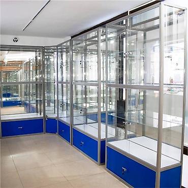 Витрины: Прилавок витрина, витрина стеклянная, торговые витрины металлические — 8