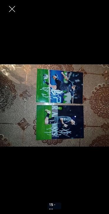 Другие предметы коллекционирования: Məhsul: Futbolçu imzalı fotoşəkillər toplusu satılırlar sübut — 9