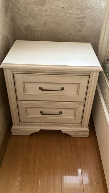 Yataq otağı dəstləri: İkinəfərlik çarpayı, 2 tumba, Termo, Dolab, Belarusiya, İşlənmiş — 9