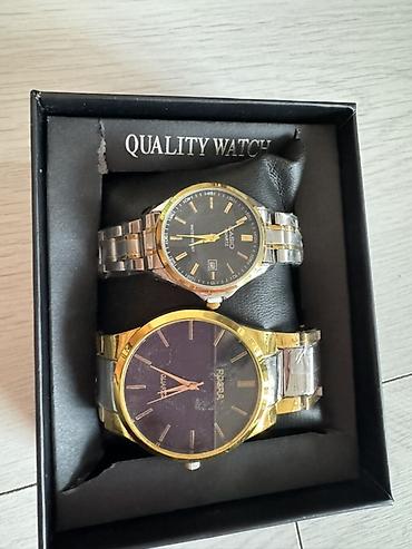 парные часы: Наручные часы в подарочном наборе Quality Watch. В комплекте: - — 8