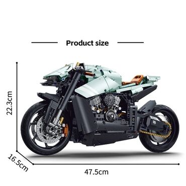 станок для лего кирпича купить: 1. Конструктор Technic - Мотоцикл Aston Martin AMB 001 в масштабе 1:5