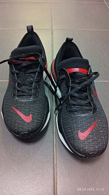 беговые красовки: Мужские кроссовки, 41, Nike, Б/у, цвет - Черный, Самовывоз