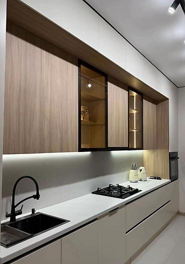 Кухонные гарнитуры: Кухонный гарнитур, Дерево — 3