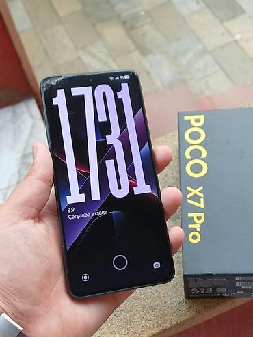 pubg random: Poco X7 Pro, 256 GB, rəng - Qara, Zəmanət, Barmaq izi, Simsiz şarj — 2