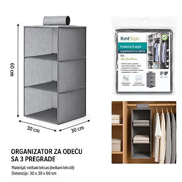 Viseći organizer sa 3 nivoa 3280034-A - Brend: Kmt style -