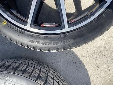 r19 mers: Комплект из 4 легкосплавных дисков с шинами для Mercedes-Benz. Диски — 7