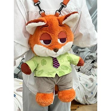 Другие сумки: Рюкзак Игрушка Зверополис в виде персонажей мультфильма: лис в — 3