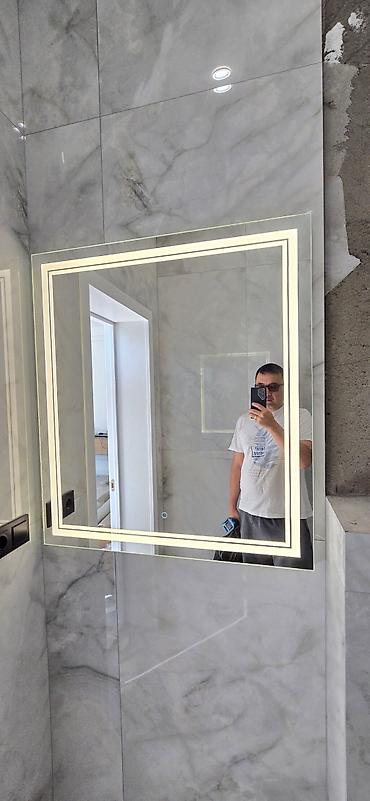 Зеркала: Зеркала на заказ для интерьеров. От 2500 сом/м2 с обточкой. Россия, 4 — 12