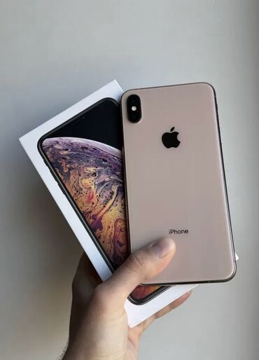 айфон x купить: IPhone Xs Max, Б/у, 64 ГБ, Rose Gold, Защитное стекло, Чехол, Коробка, 80 %